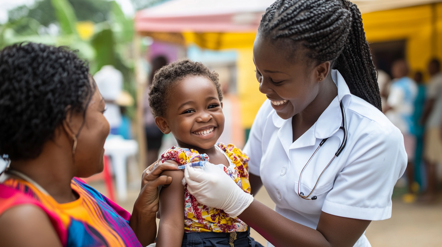 Child vaccination drive